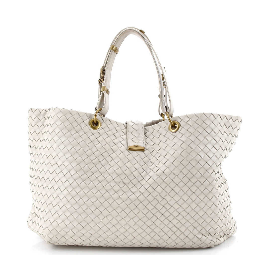 Capri Tote Intrecciato Nappa Small