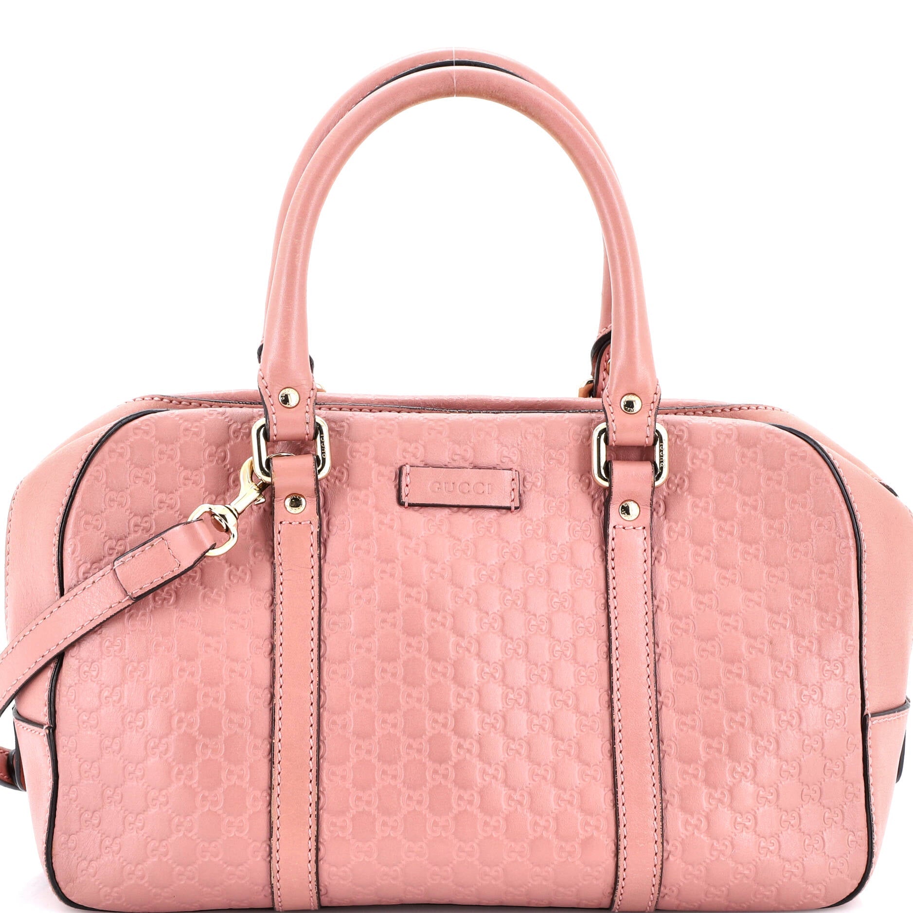 Convertible Top Handle Crossbody Bag Microguccissima Leather Medium