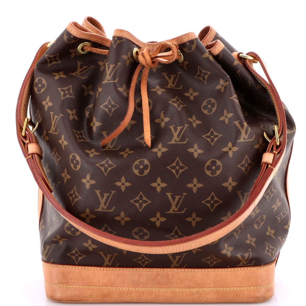 Noe Handbag Monogram Canvas Large