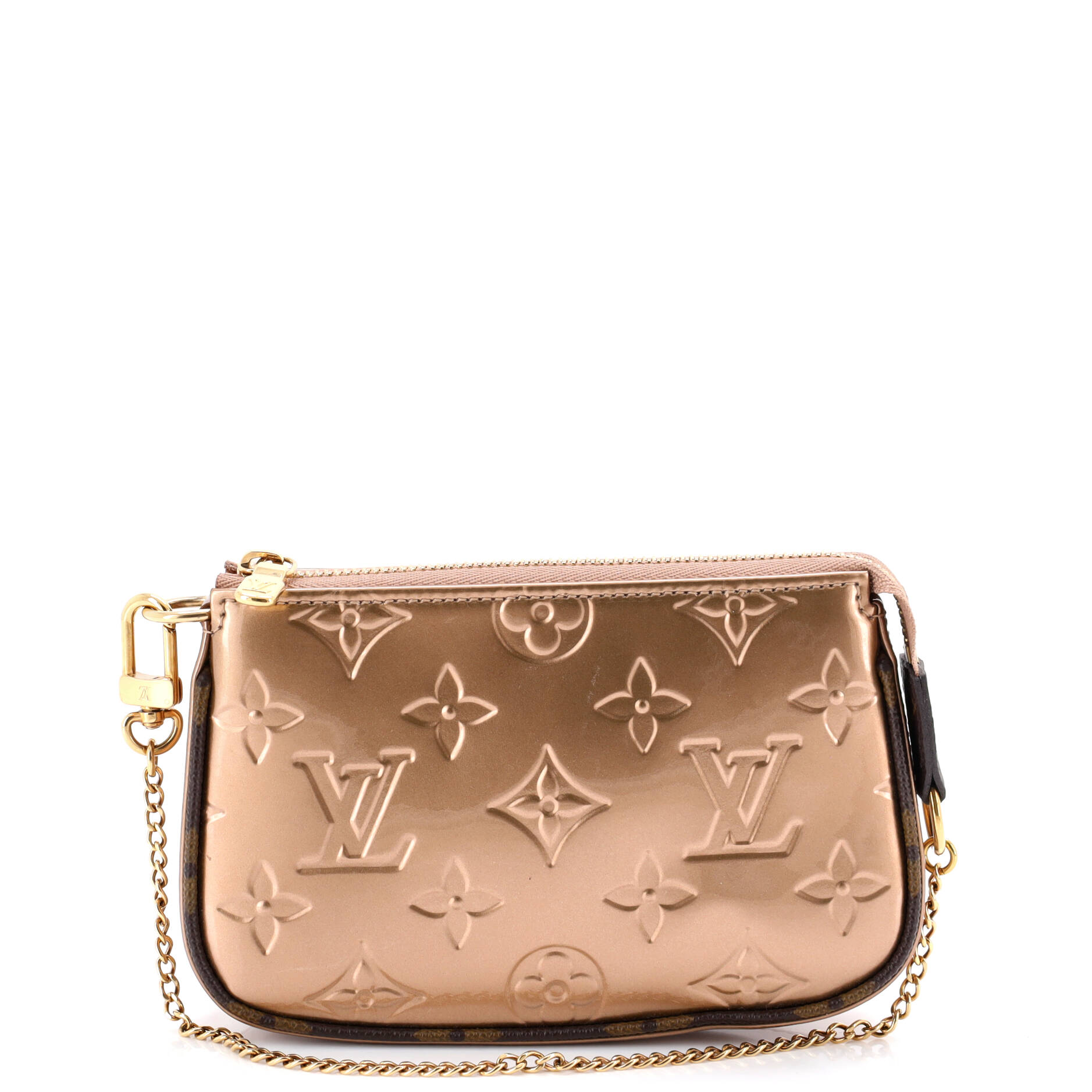 Pochette Accessoires Monogram Vernis with Monogram Canvas Mini