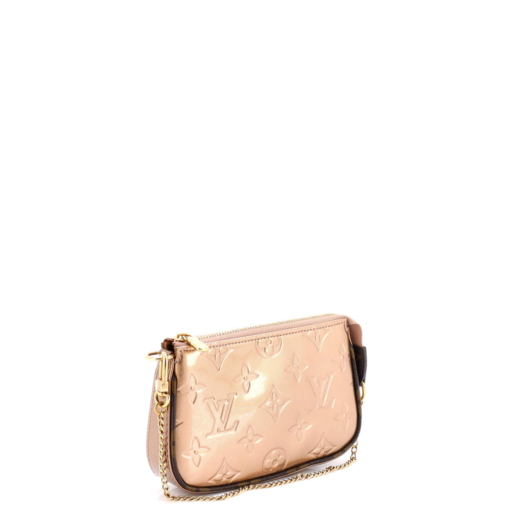 Pochette Accessoires Monogram Vernis with Monogram Canvas Mini