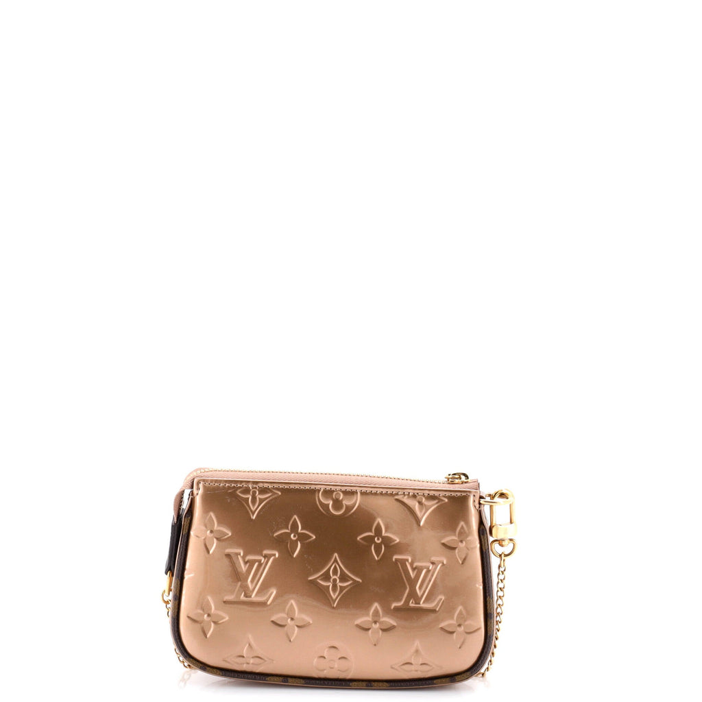 Pochette Accessoires Monogram Vernis with Monogram Canvas Mini