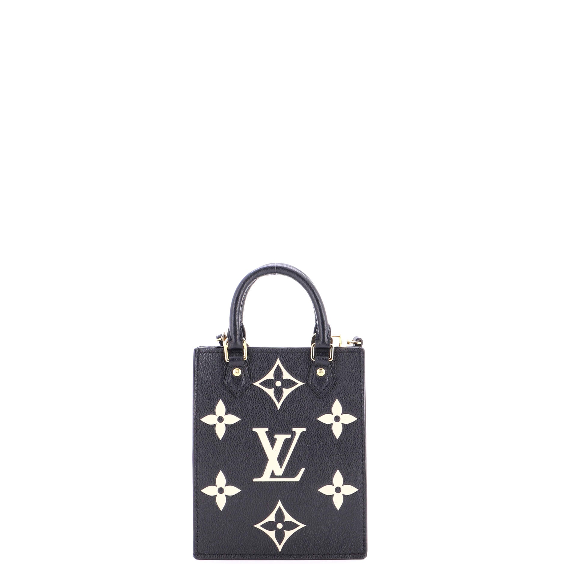 Petit Sac Plat Bag Bicolor Monogram Empreinte Giant