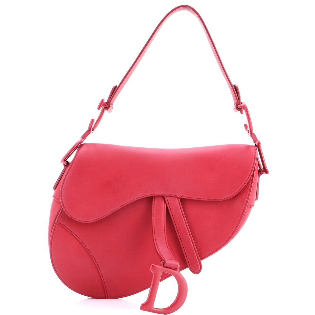 Ultra Matte Saddle Handbag Leather Medium