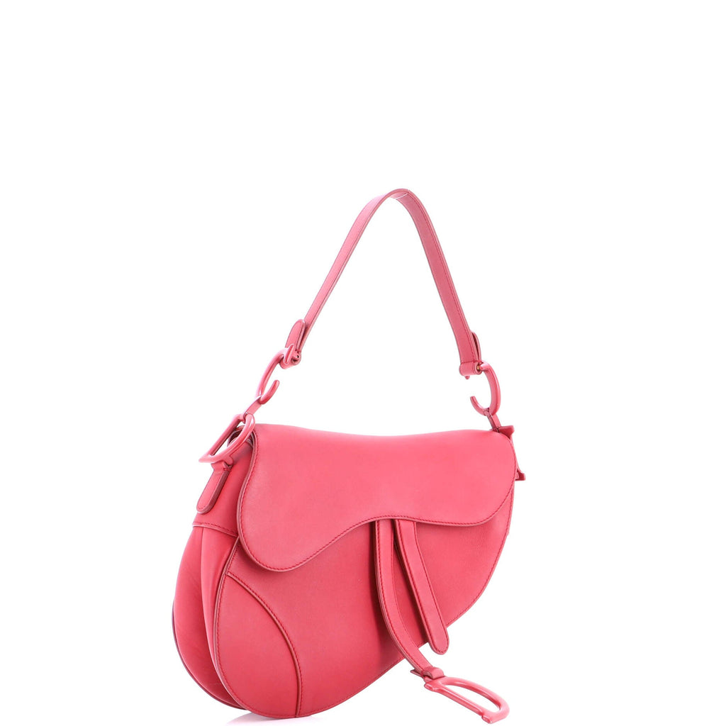 Ultra Matte Saddle Handbag Leather Medium