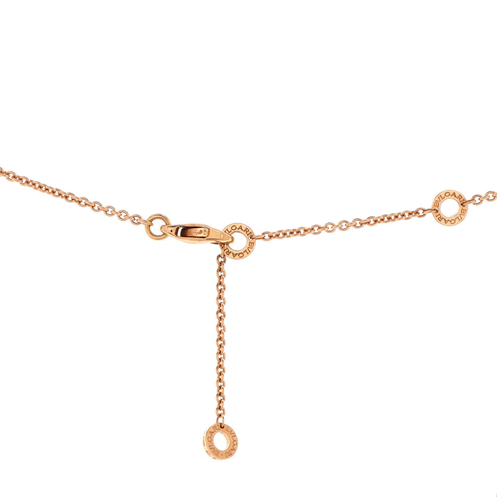 B.Zero1 Pendant Necklace 18K Rose Gold