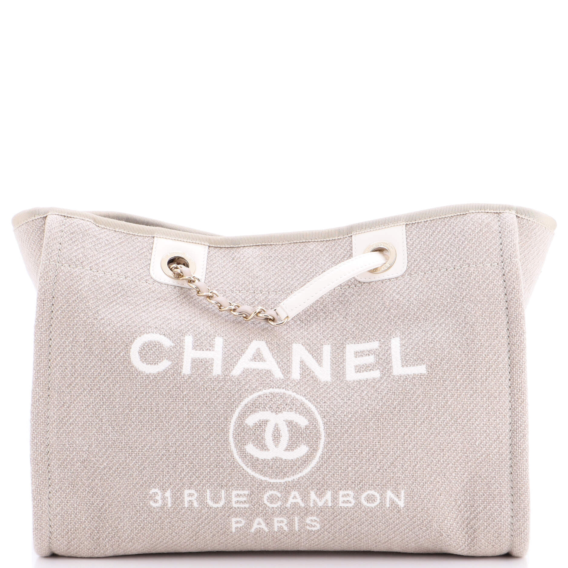 Deauville Tote Mixed Fibers Small