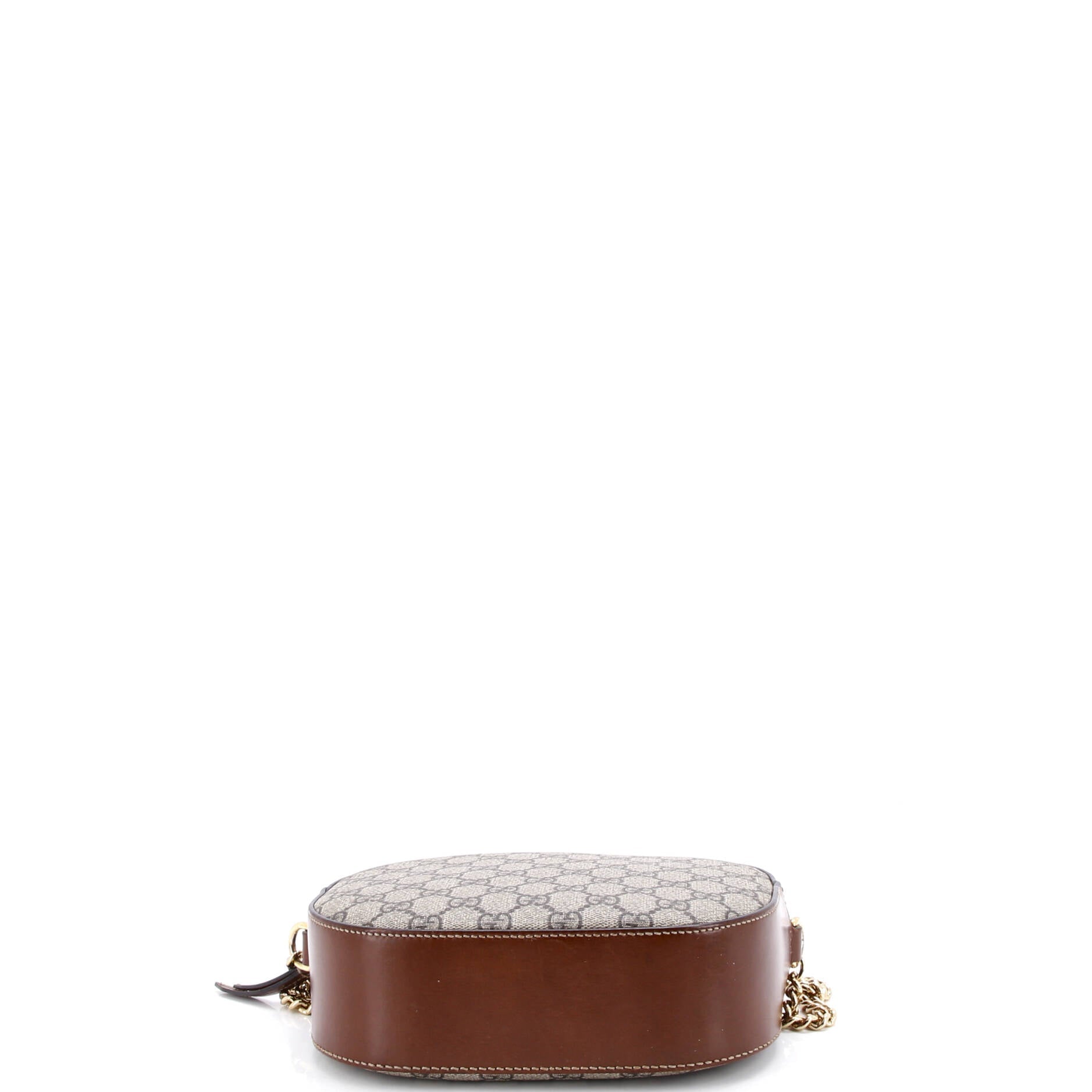 Chain Crossbody Bag GG Coated Canvas and Leather Mini