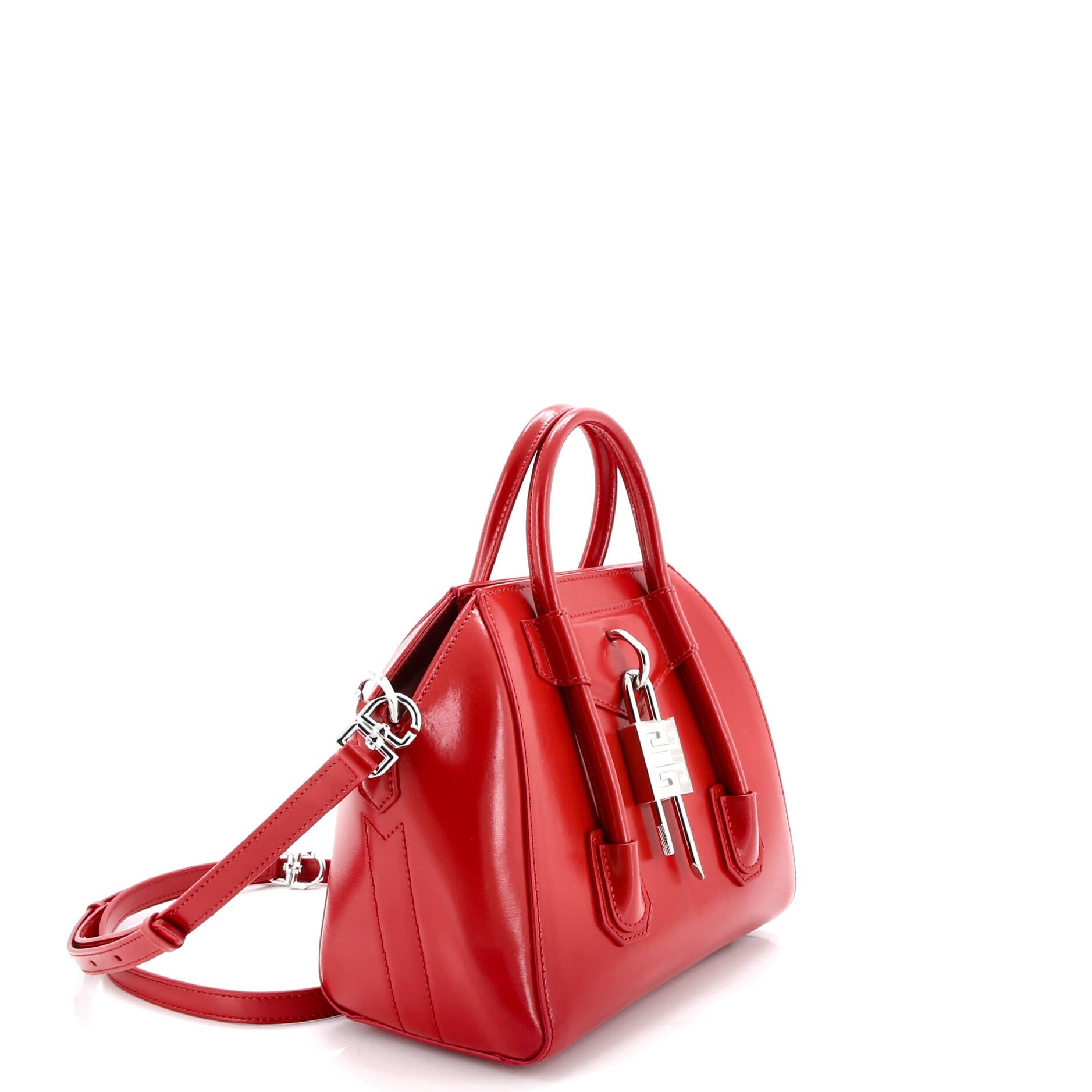 Antigona Lock Bag Leather Mini