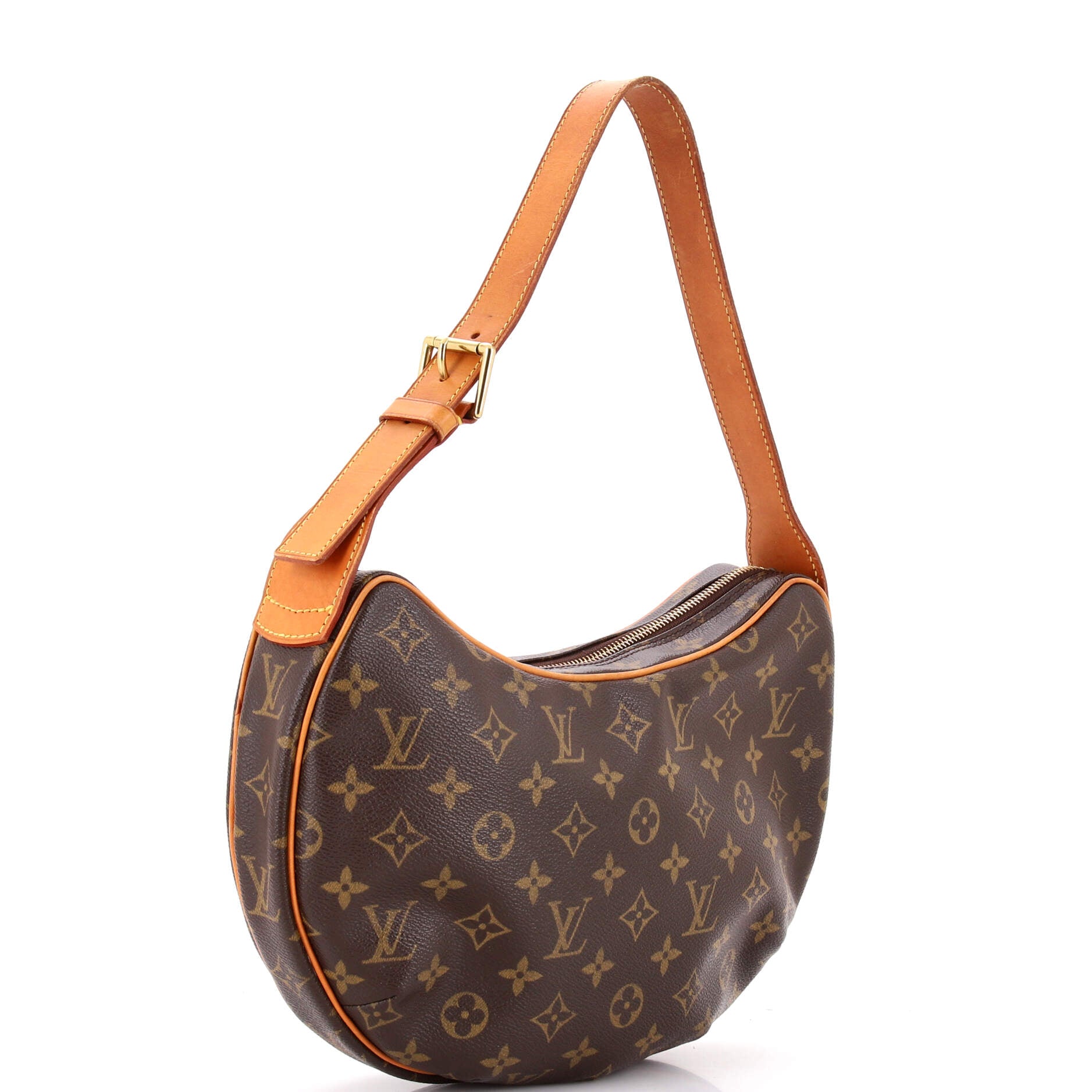 Croissant Handbag Monogram Canvas MM