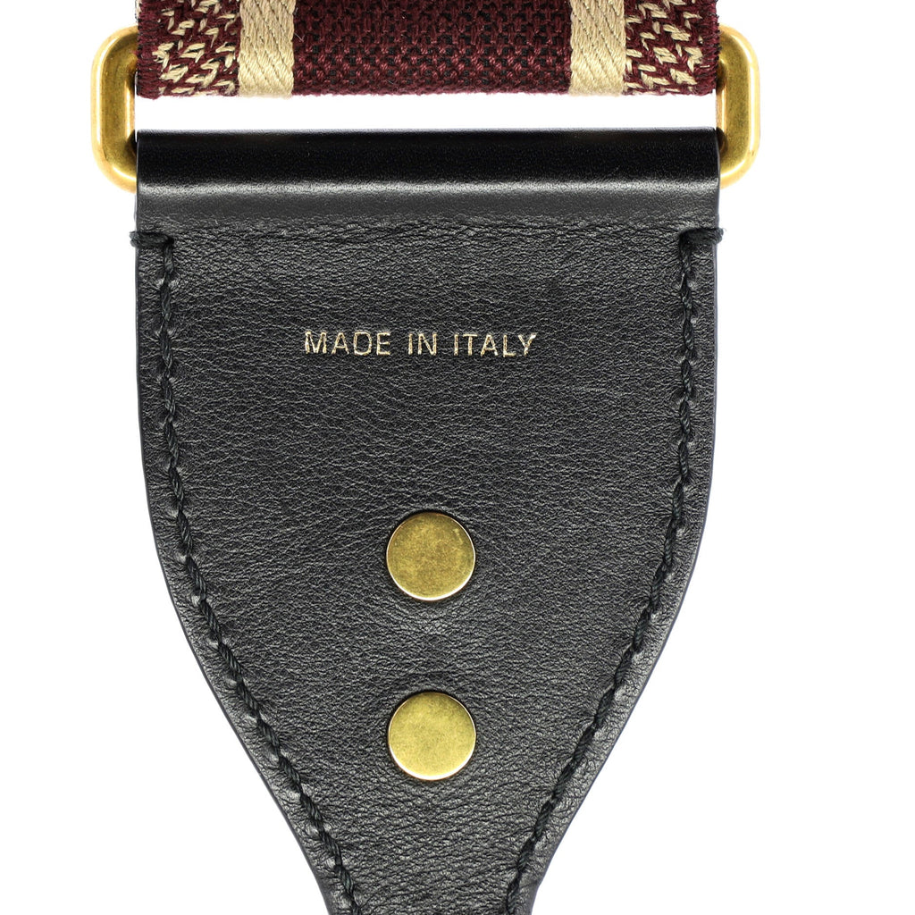 Logo Shoulder Strap Embroidered Canvas