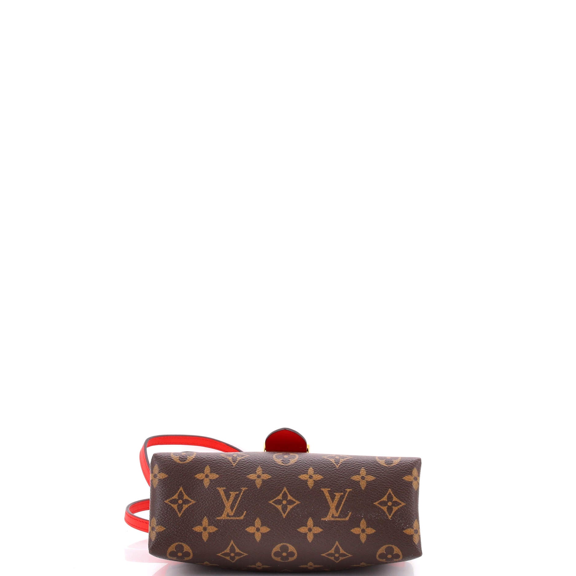 Locky Handbag Monogram Canvas with Leather BB
