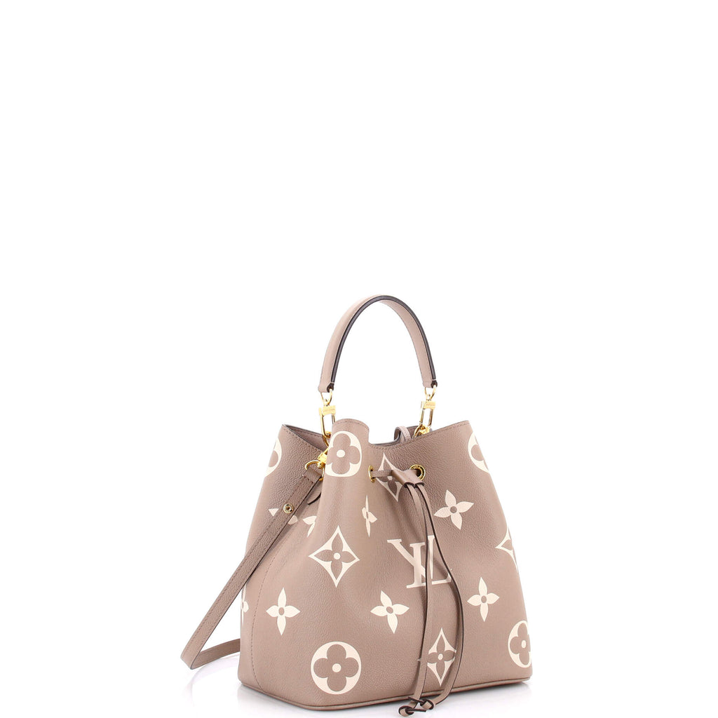 NeoNoe Handbag Bicolor Monogram Empreinte Giant MM