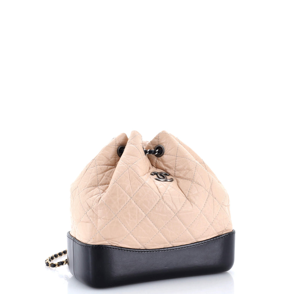 Gabrielle Backpack Quilted Aged Calfskin Small