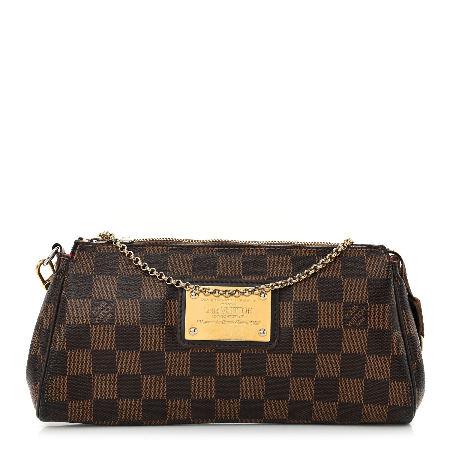 Damier Ebene Eva Clutch