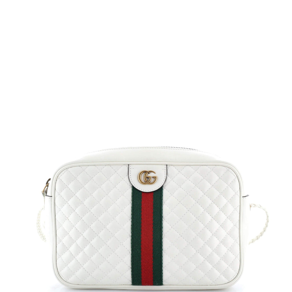 Trapuntata Camera Bag Quilted Leather Small