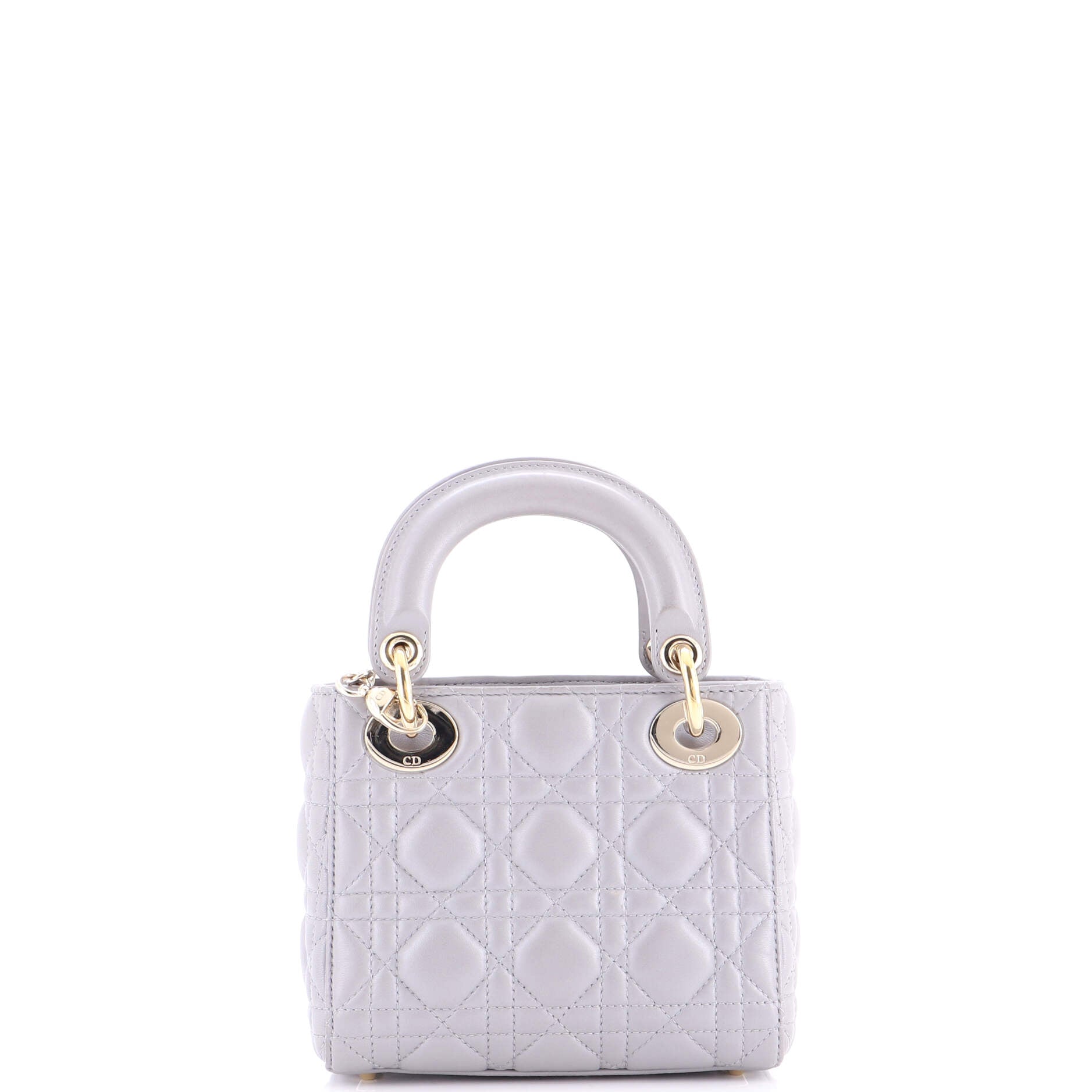 Lady Dior Chain Bag Cannage Quilt Lambskin Mini