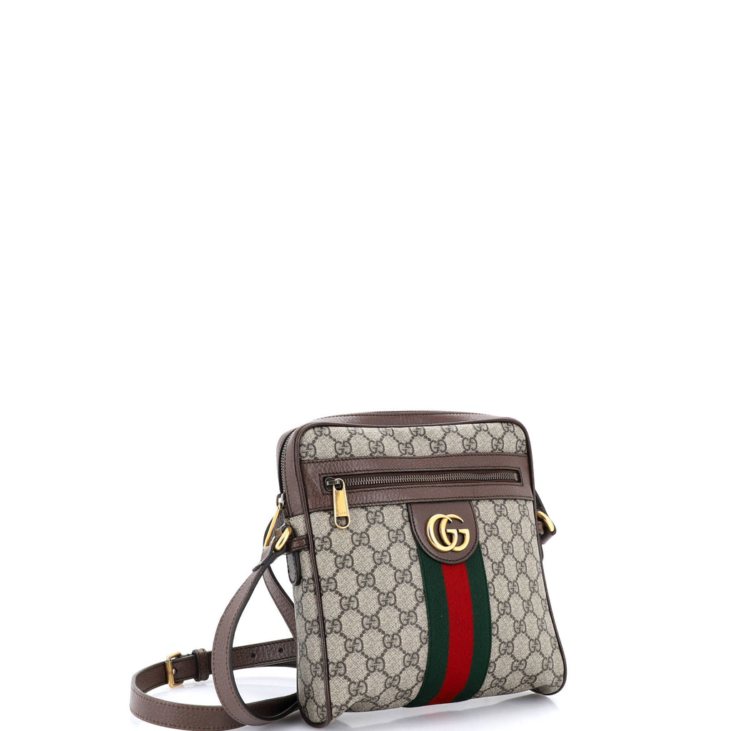 Ophidia Messenger Bag GG Coated Canvas Small