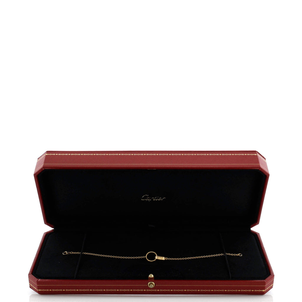 Love Interlocking Bracelet 18K Yellow Gold 19