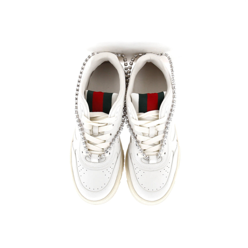 Women's Re-Web Sneakers Embellished Leather