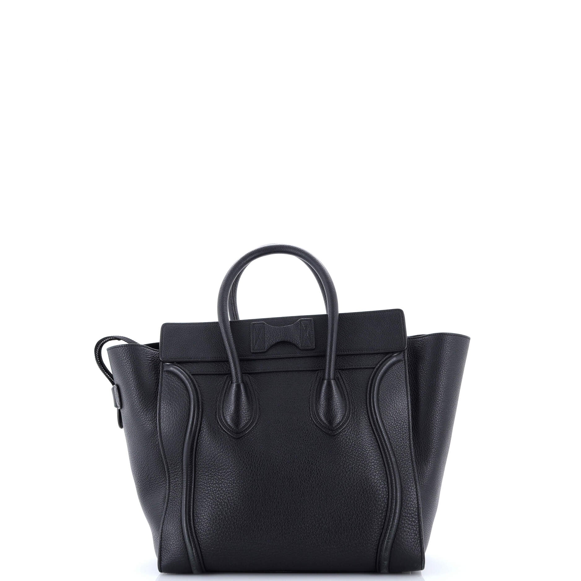 Luggage Bag Grainy Leather Mini