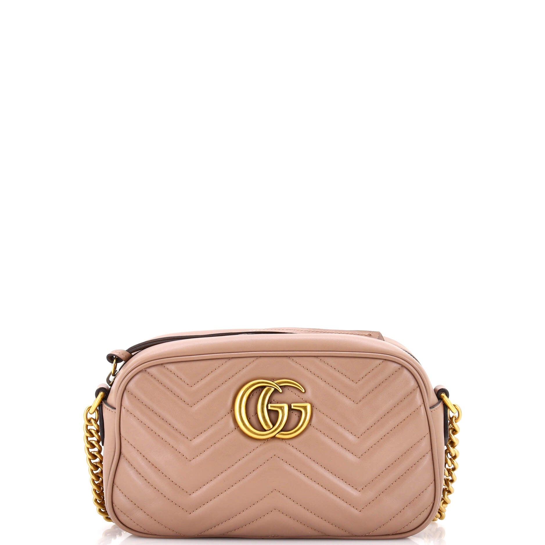 GG Marmont Shoulder Bag Matelasse Leather Small