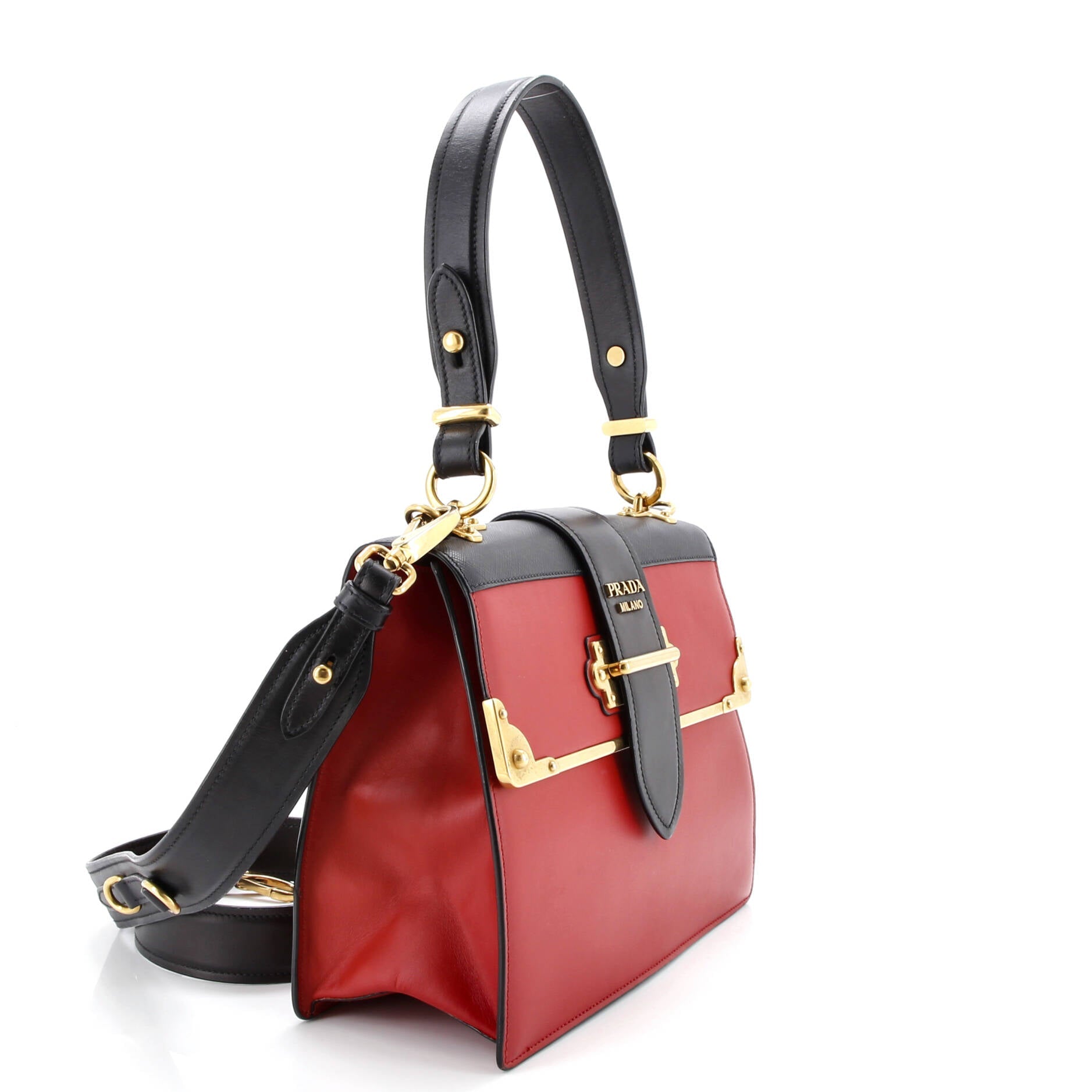Cahier Convertible Shoulder Bag City Calf and Saffiano Medium