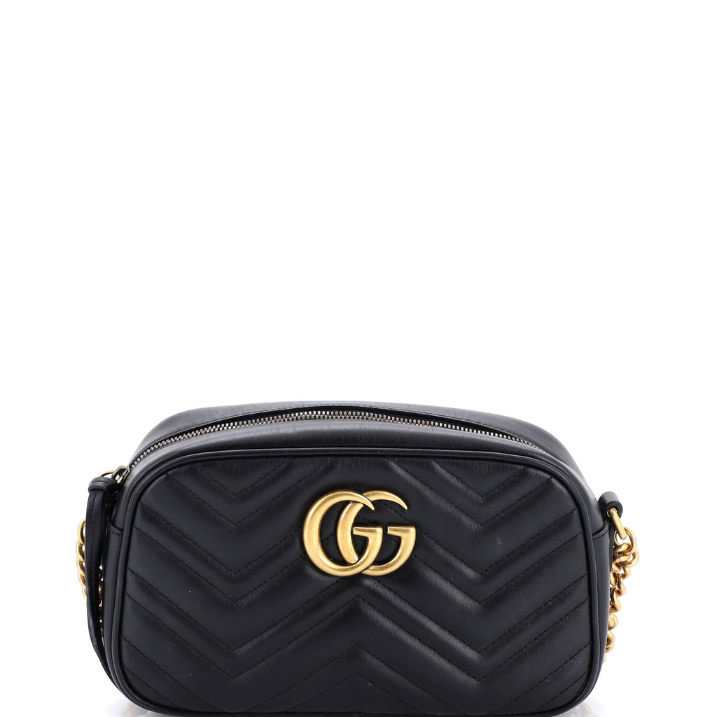 GG Marmont Shoulder Bag Matelasse Leather Small