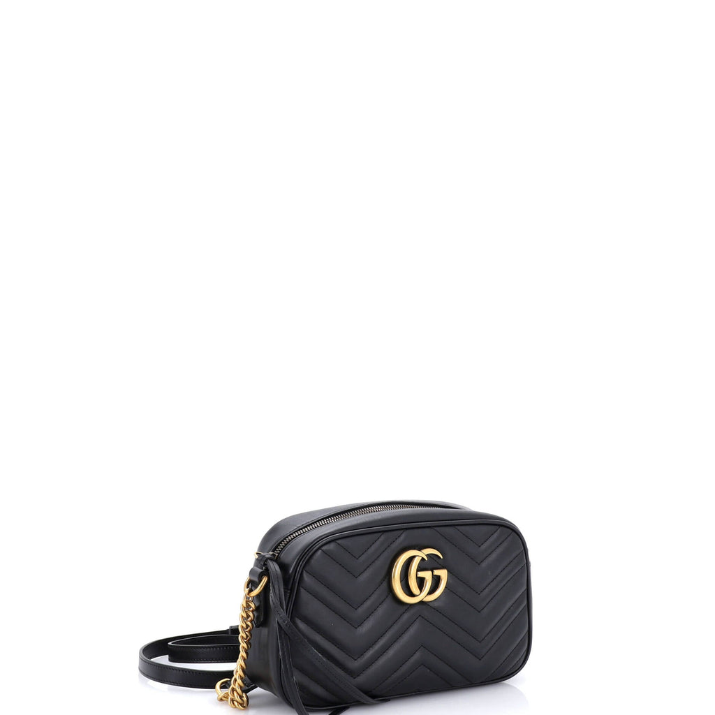 GG Marmont Shoulder Bag Matelasse Leather Small