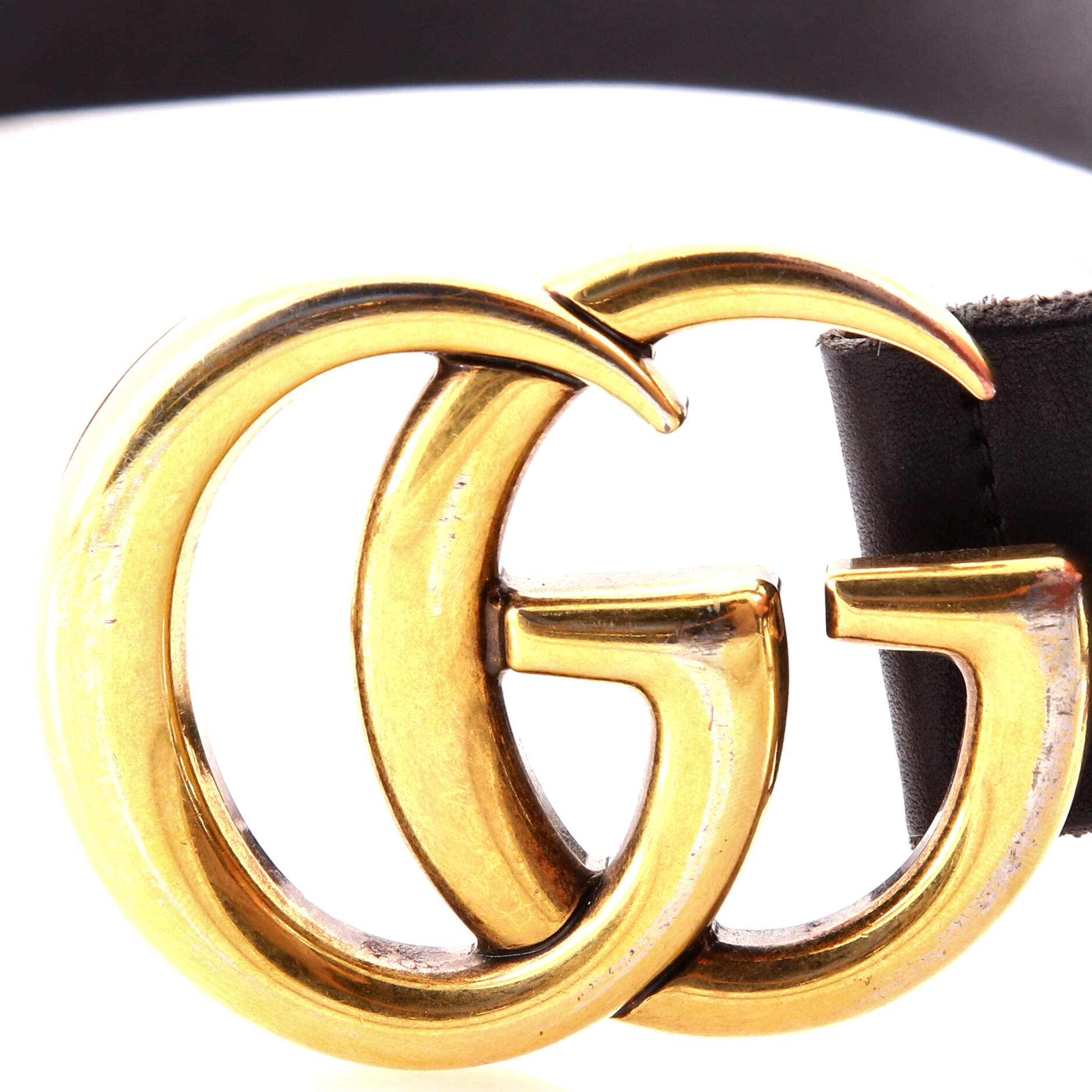 GG Marmont Belt Leather Medium