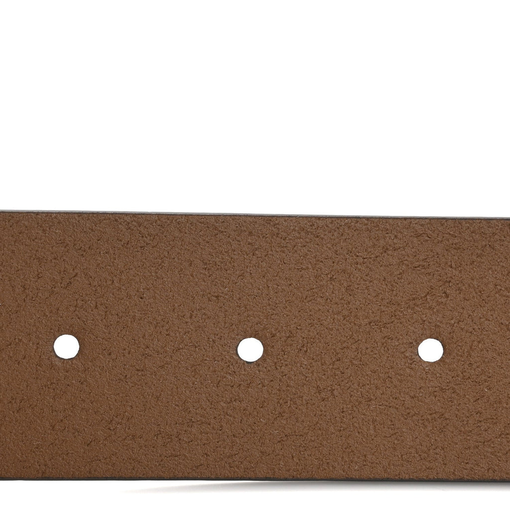 Selleria Calfskin Mens Interlocking G 37mm Belt 85 34 Cuir
