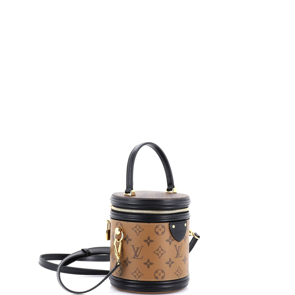 Cannes Handbag Reverse Monogram Canvas
