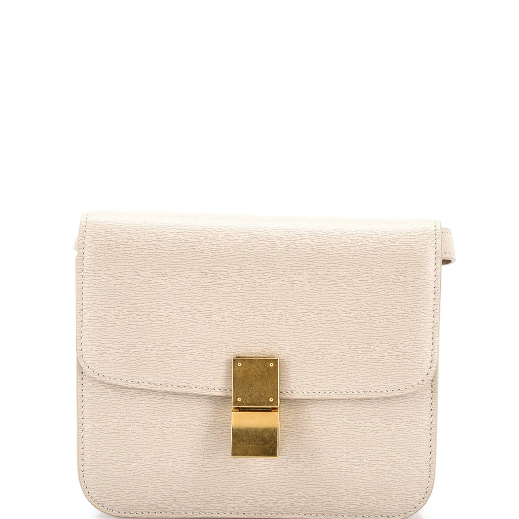 Classic Box Bag Grainy Leather Teen