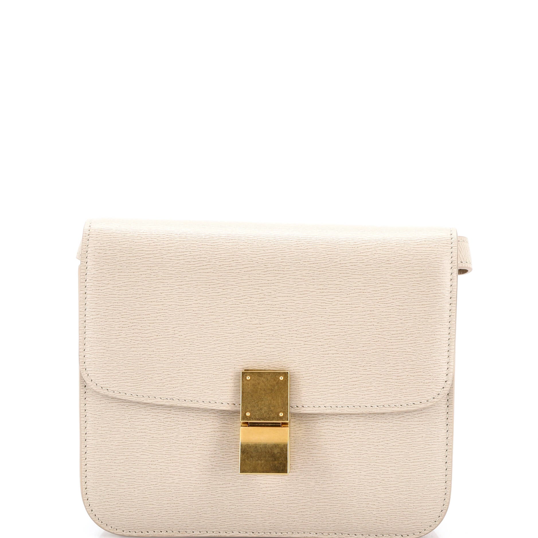 Classic Box Bag Grainy Leather Teen
