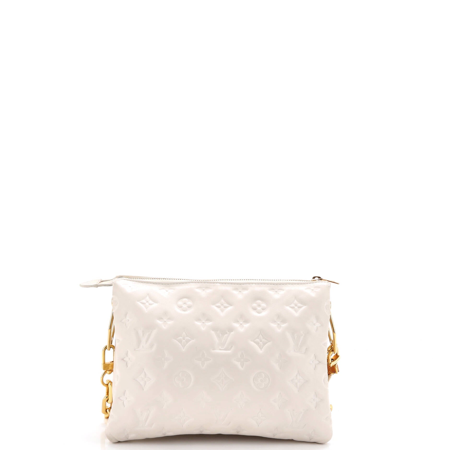 Coussin Bag Monogram Embossed Lambskin PM
