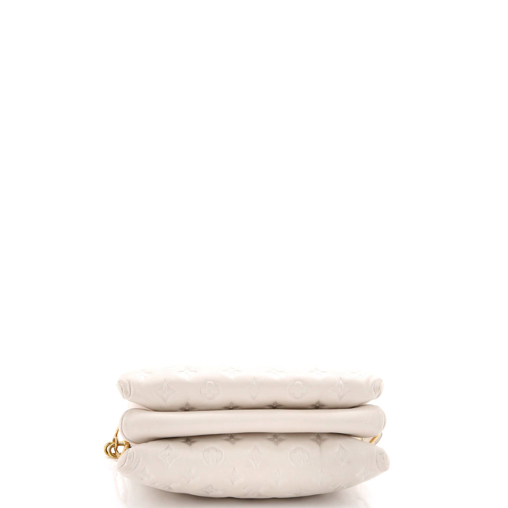Coussin Bag Monogram Embossed Lambskin PM