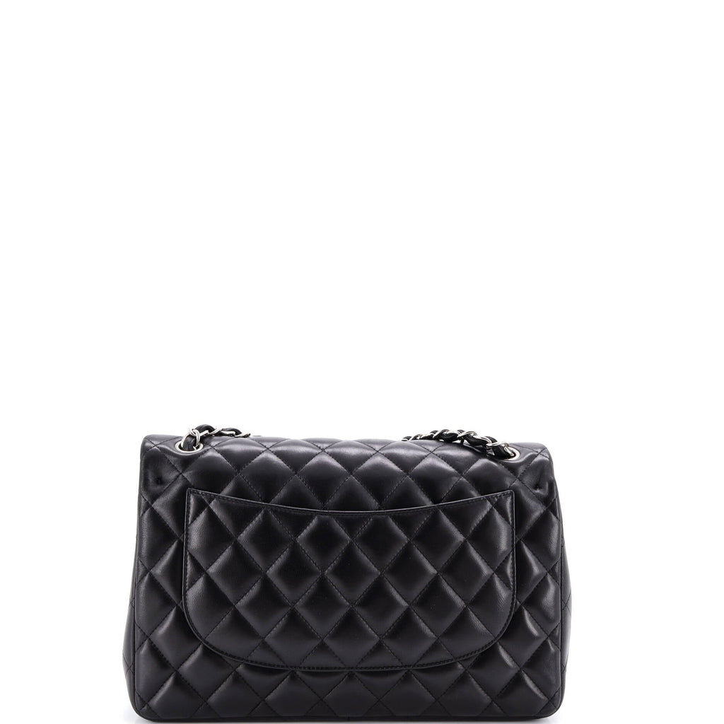 Classic Double Flap Bag Quilted Lambskin Jumbo