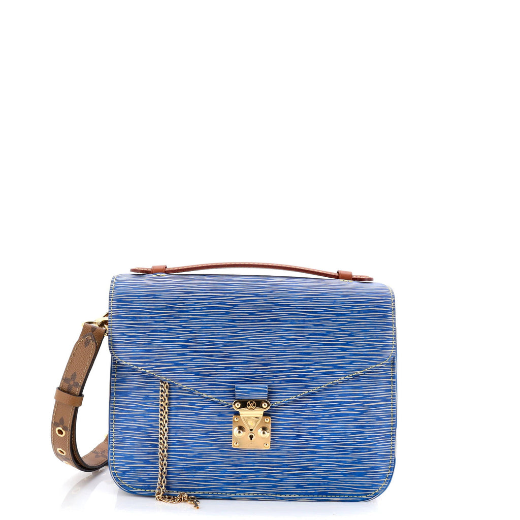 Pochette Metis Epi Leather and Reverse Monogram Canvas