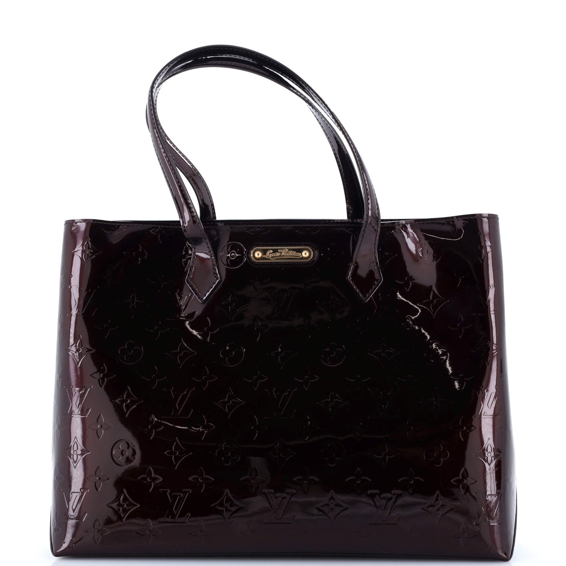 Wilshire Handbag Monogram Vernis MM