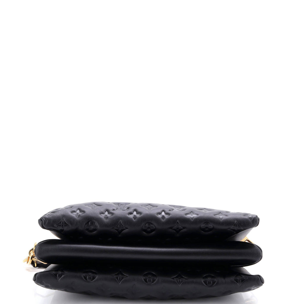 Coussin Bag Monogram Embossed Lambskin MM