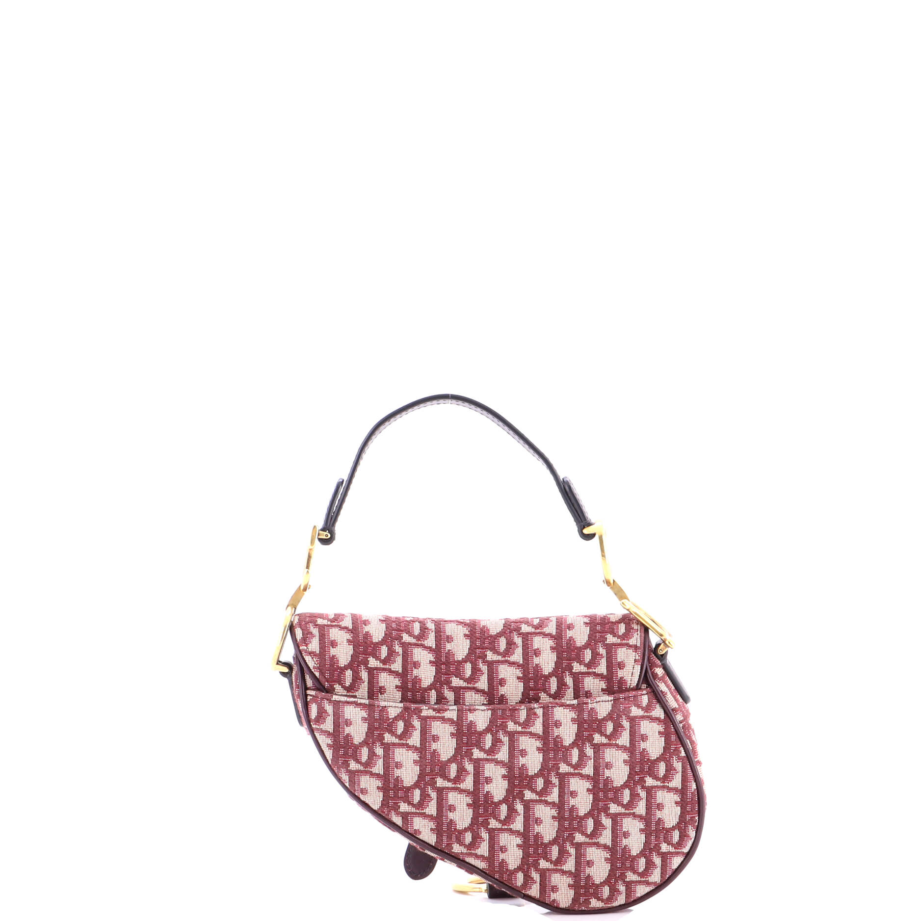Saddle Handbag Oblique Canvas Mini