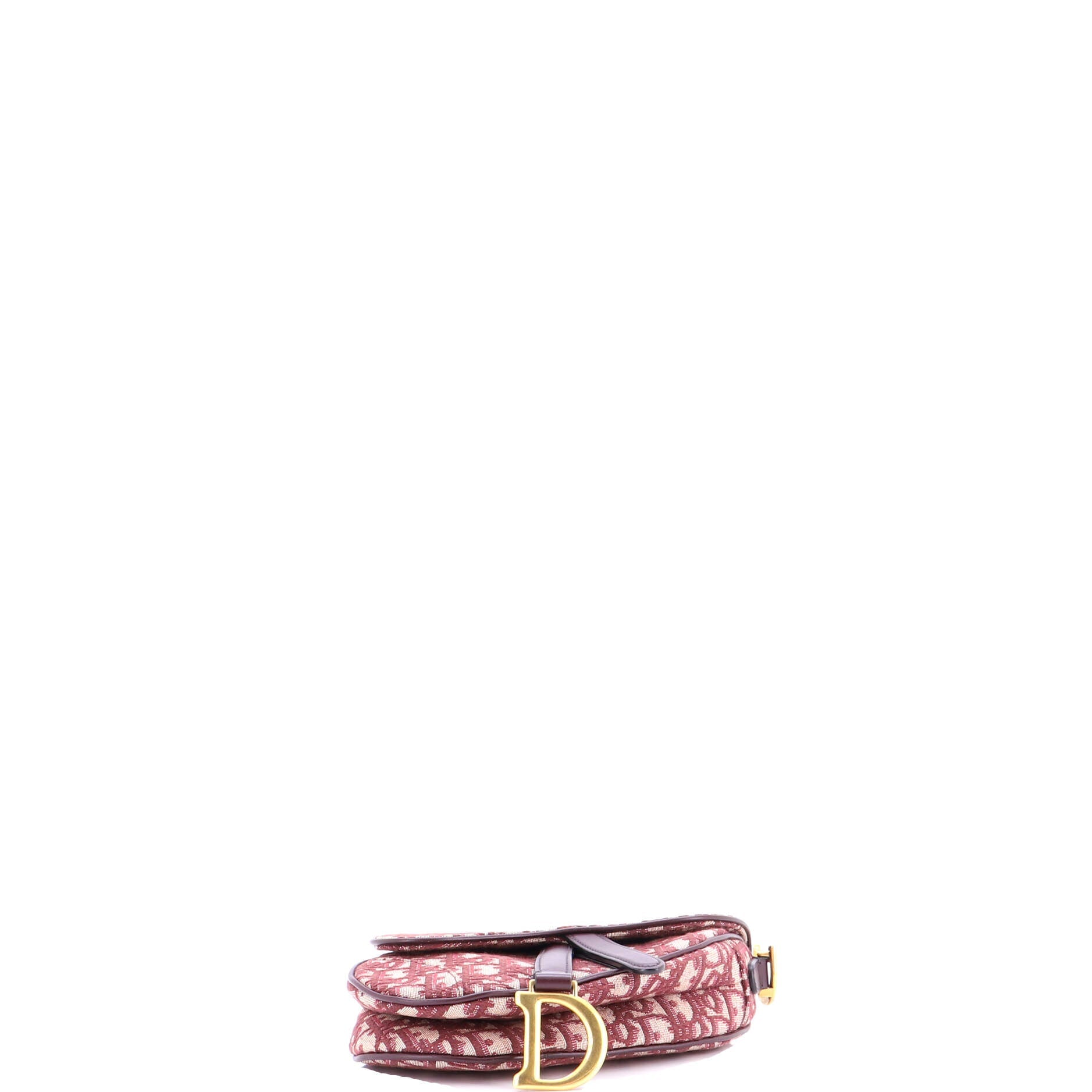 Saddle Handbag Oblique Canvas Mini