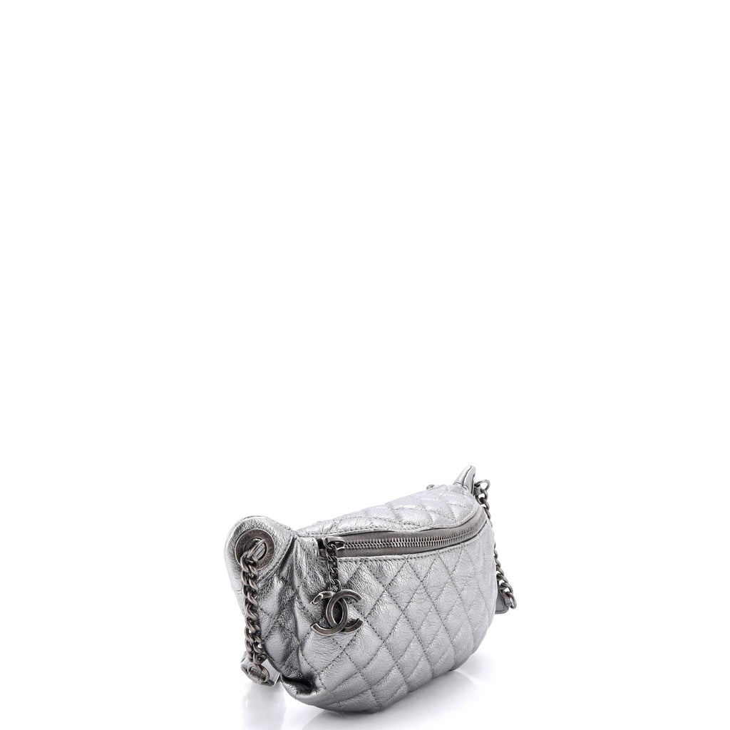 Banane Waist Bag Quilted Leather
