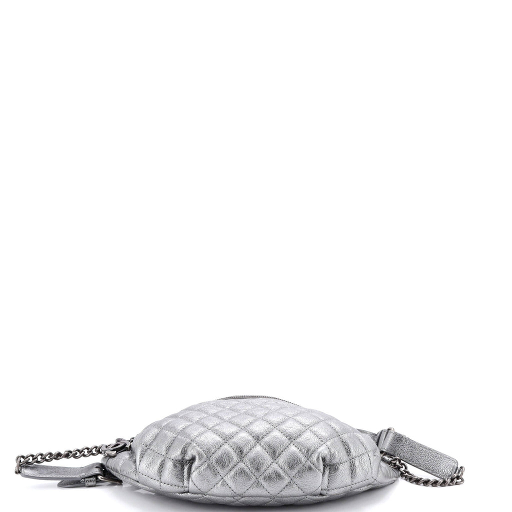 Banane Waist Bag Quilted Leather