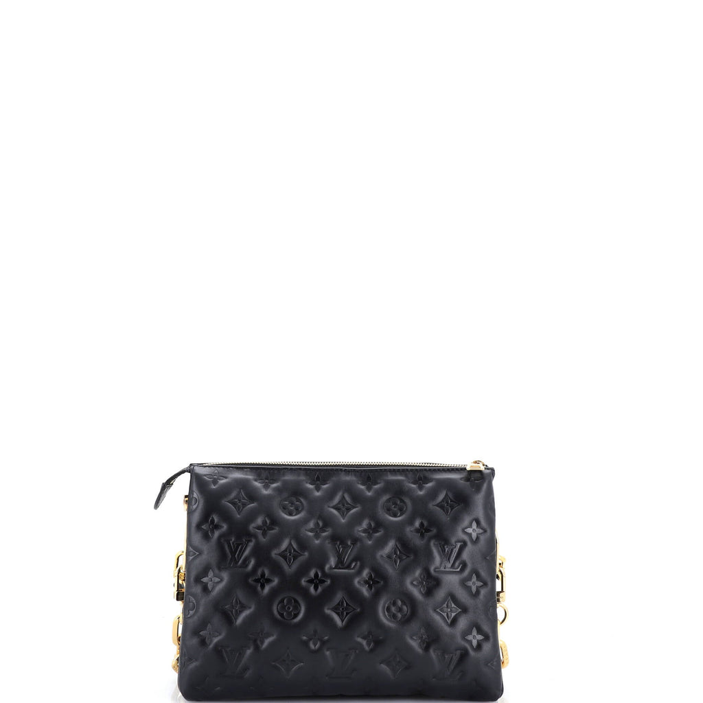 Coussin Bag Monogram Embossed Lambskin PM