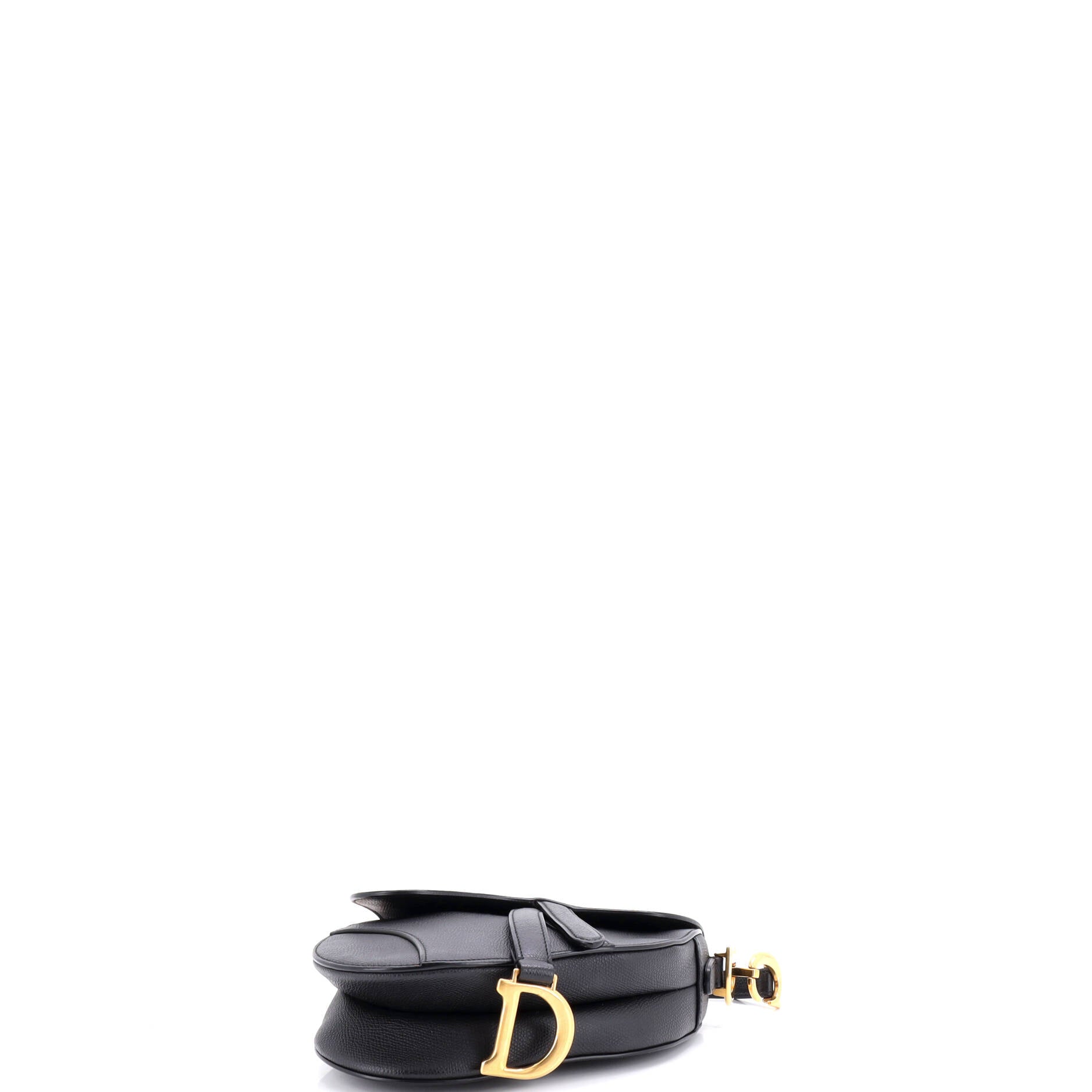 Saddle Handbag Leather Mini