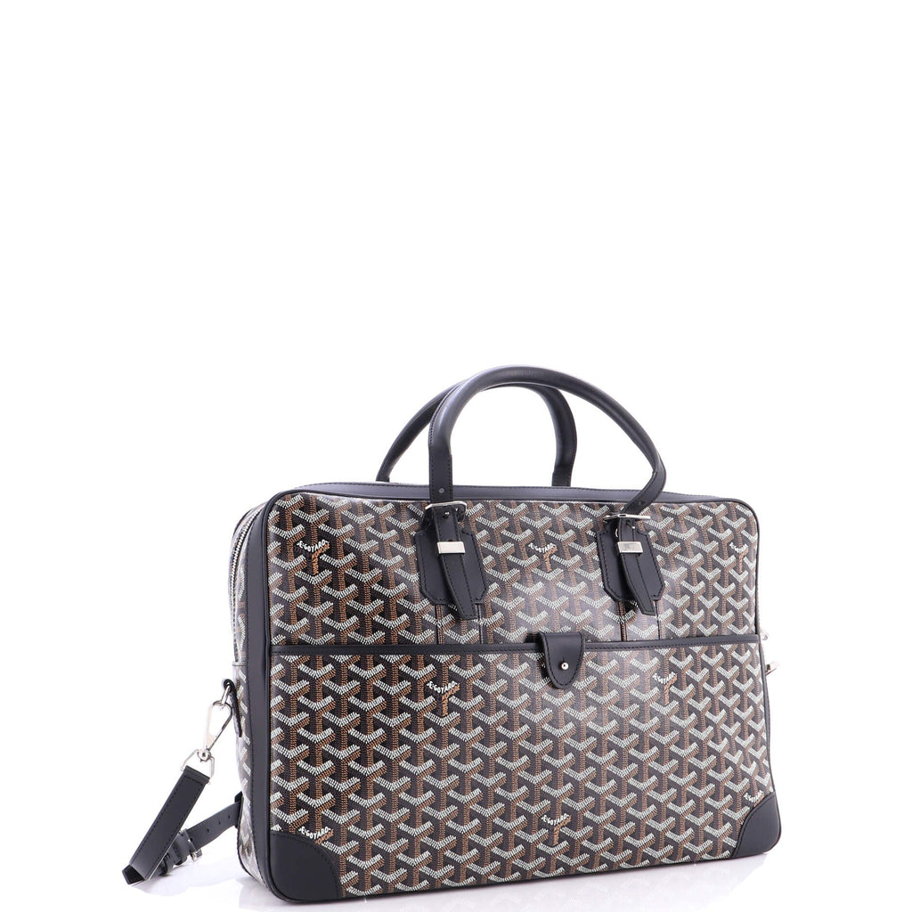 Ambassade Briefcase Coated Canvas MM