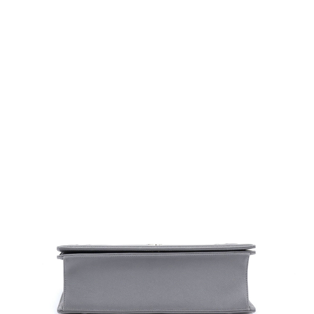 Diorama Flap Bag Grained Calfskin Large