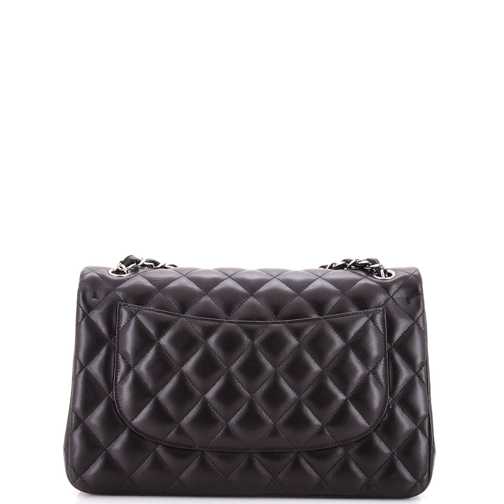 Classic Double Flap Bag Quilted Lambskin Jumbo
