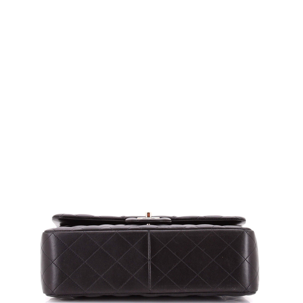 Classic Double Flap Bag Quilted Lambskin Jumbo
